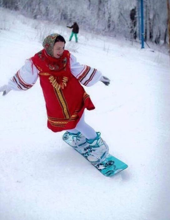 Странные и забавные фото из России