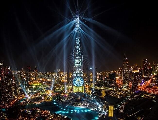 Грандиозное световое шоу Light Up 2018 в Дубае Грандиозное световое шоу Light Up 2018 в Дубае