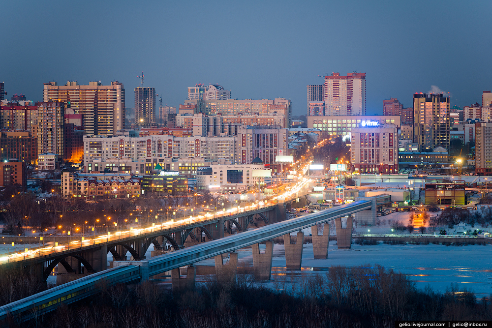 Фото Новосибирска. Зима 2016