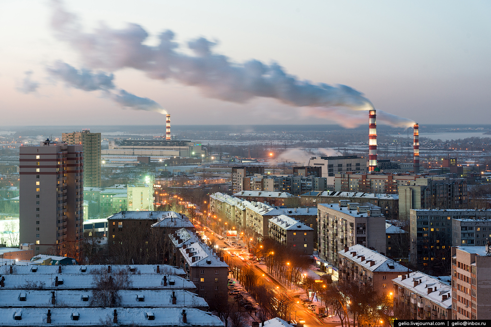 Фото Новосибирска. Зима 2016