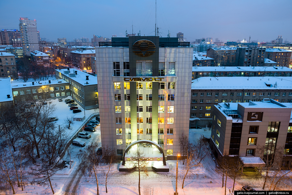 Фото Новосибирска. Зима 2016