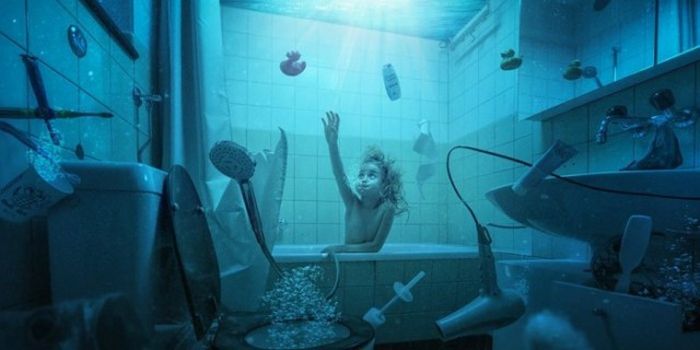 Отец создает удивительные изображения детей при помощи фотошопа