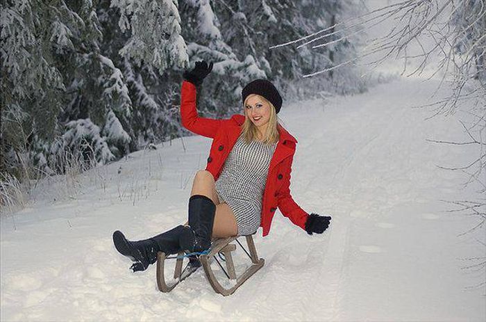 Странные позы фотомоделей
