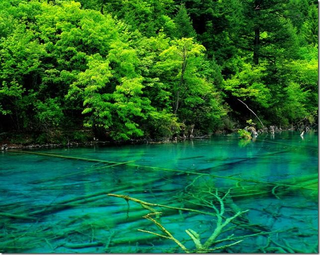 Цзючжайгоу. Ущелье девяти селений