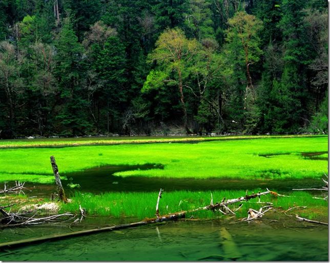 Цзючжайгоу. Ущелье девяти селений