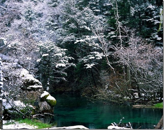 Цзючжайгоу. Ущелье девяти селений