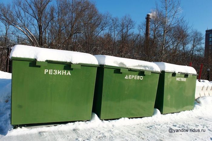 Что делают с убранным снегом? (13 фото)