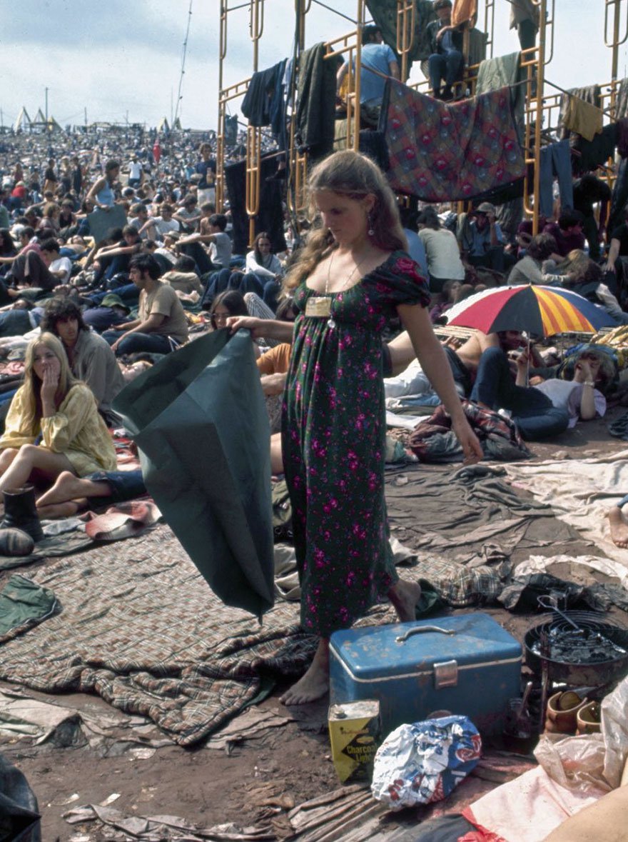 Роковые девушки фестиваля «Вудсток» 1969 года