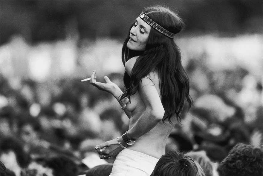 Роковые девушки фестиваля «Вудсток» 1969 года