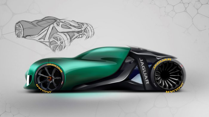 «Голый» Jaguar – автомобиль будущего