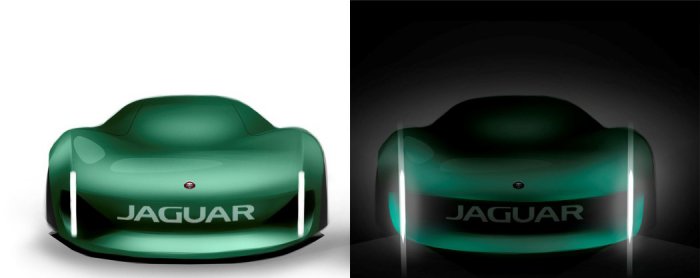 «Голый» Jaguar – автомобиль будущего