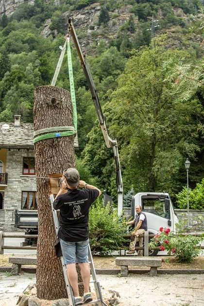 Скульптура из дерева