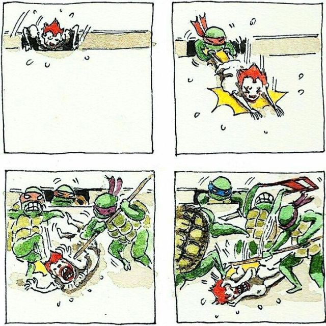 Смешные комиксы