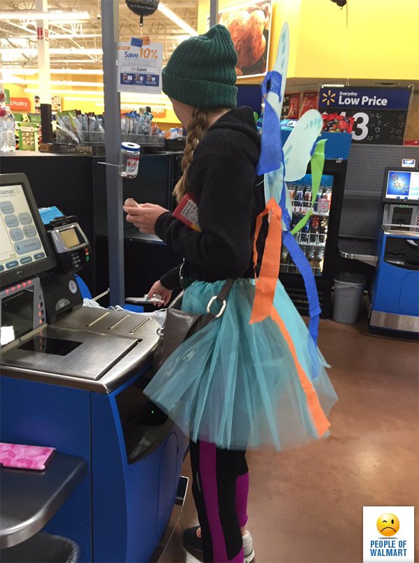 Экстравагантные покупатели Walmart