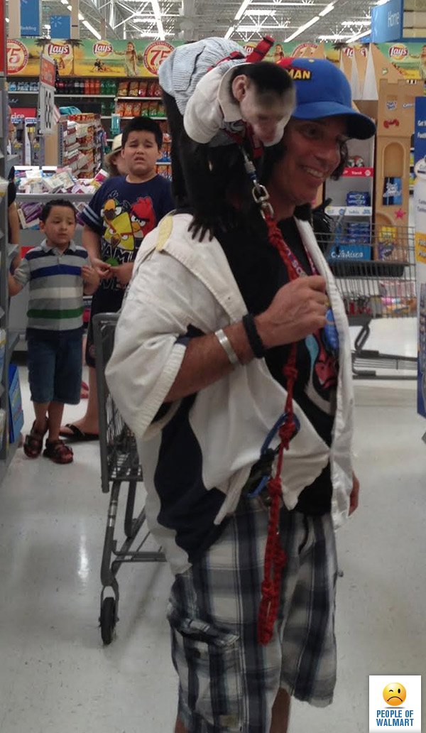 Экстравагантные покупатели Walmart