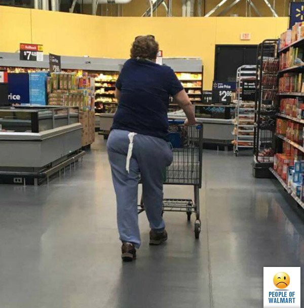 Экстравагантные покупатели Walmart