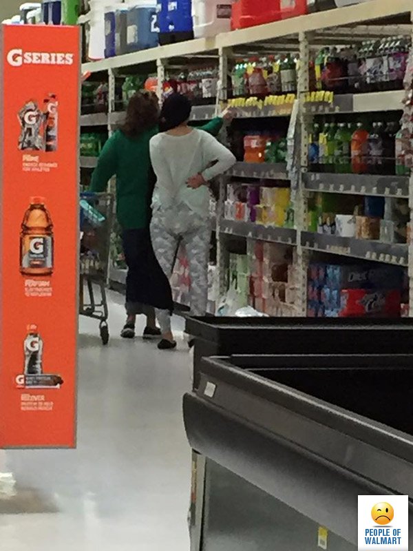 Экстравагантные покупатели Walmart