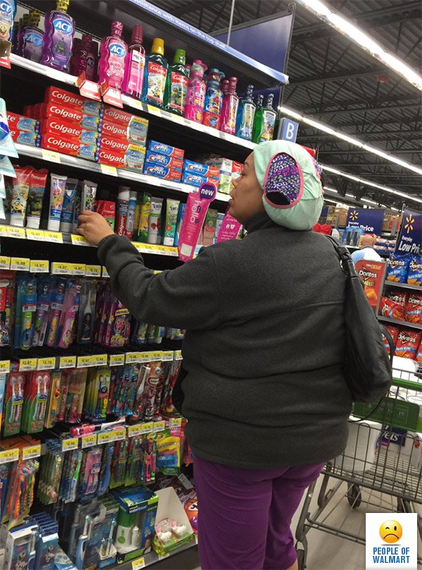 Экстравагантные покупатели Walmart