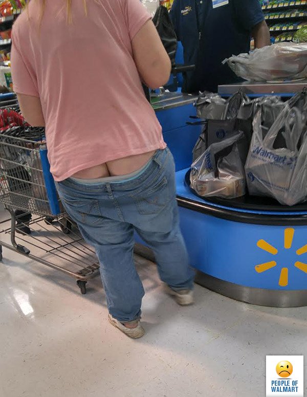 Экстравагантные покупатели Walmart