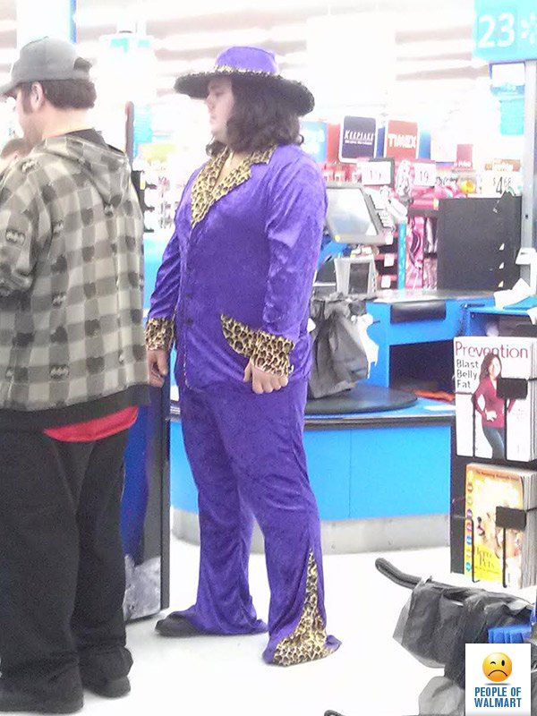 Экстравагантные покупатели Walmart
