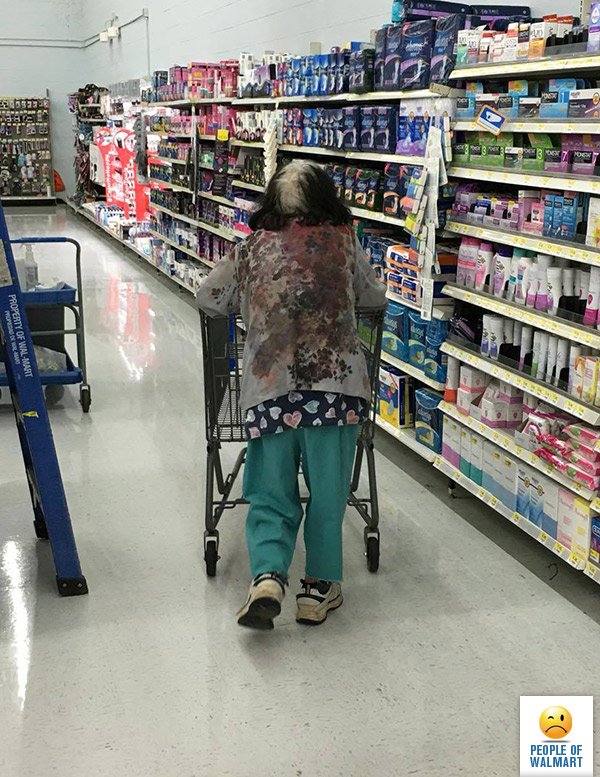Экстравагантные покупатели Walmart