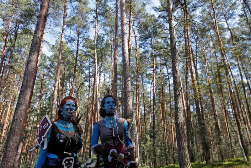 Поклонники 'World of Warcraft' собрались в чешском лесу