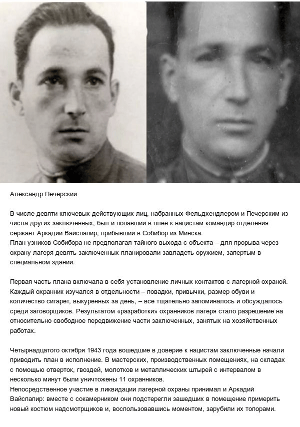 Побег узников нацистского концлагеря Собибор