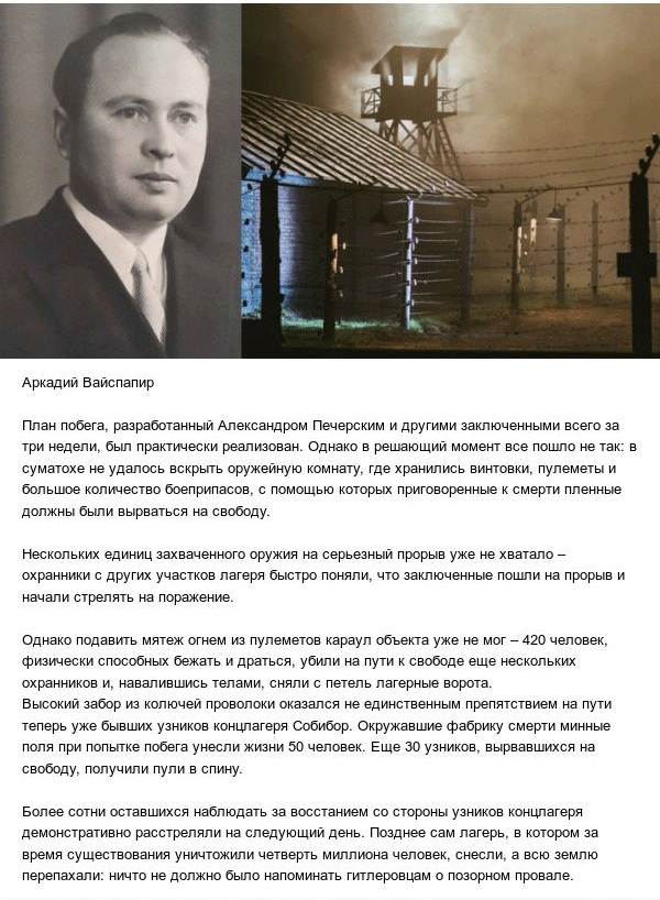 Побег узников нацистского концлагеря Собибор