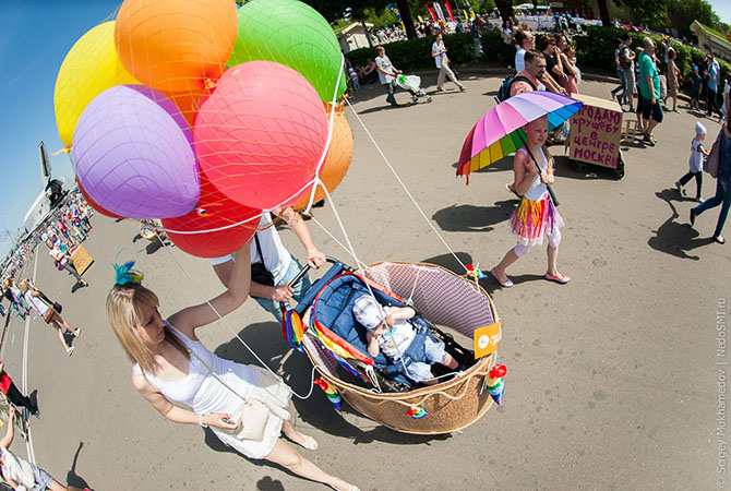 Как прошёл парад колясок 2014 в Москве (24 фото)