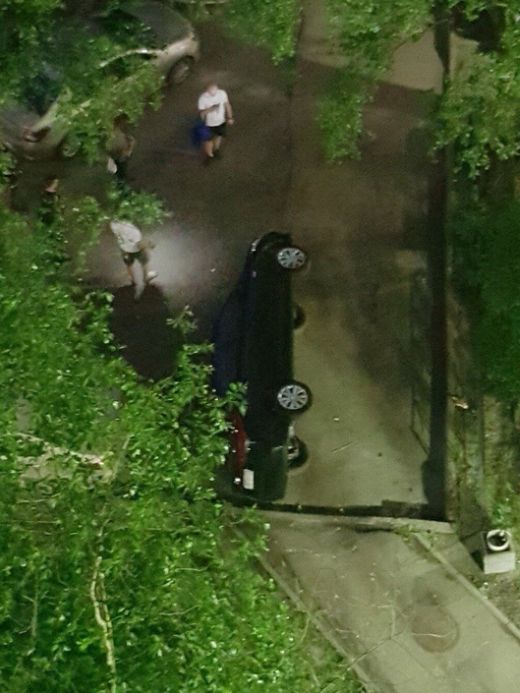Месть за неправильную парковку