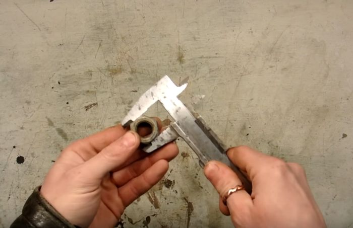 Изготовление кольца из гайки