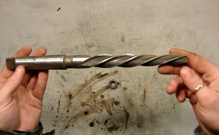Изготовление кольца из гайки