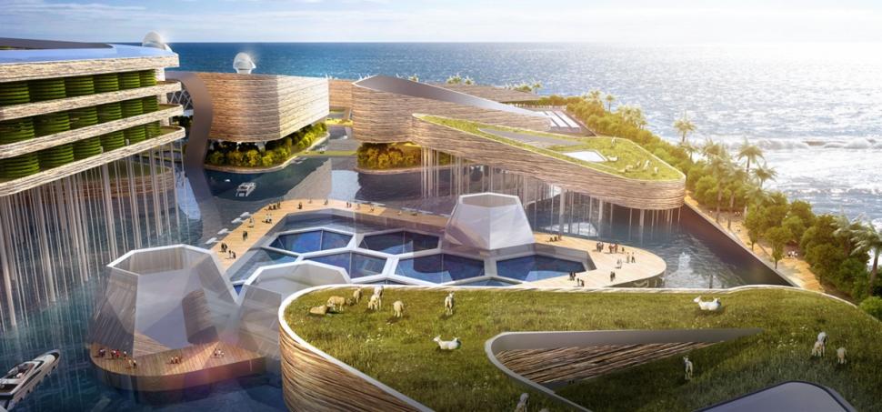 Eco Atlantis — город будущего у берегов Китая