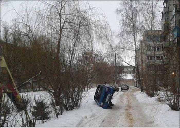 Месть автовладельцам, нарушающим ПДД