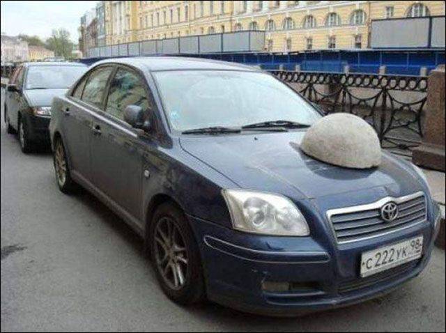 Месть автовладельцам, нарушающим ПДД