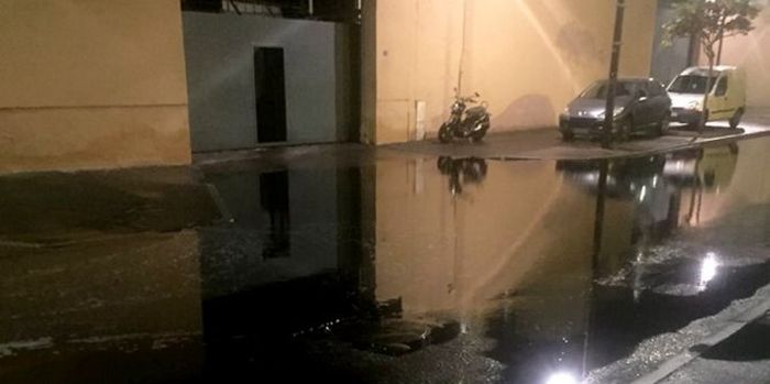Винный потоп во французском городе Сет