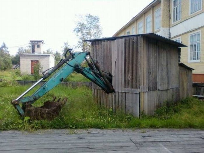 Фото, которые возможно было сделать только в России