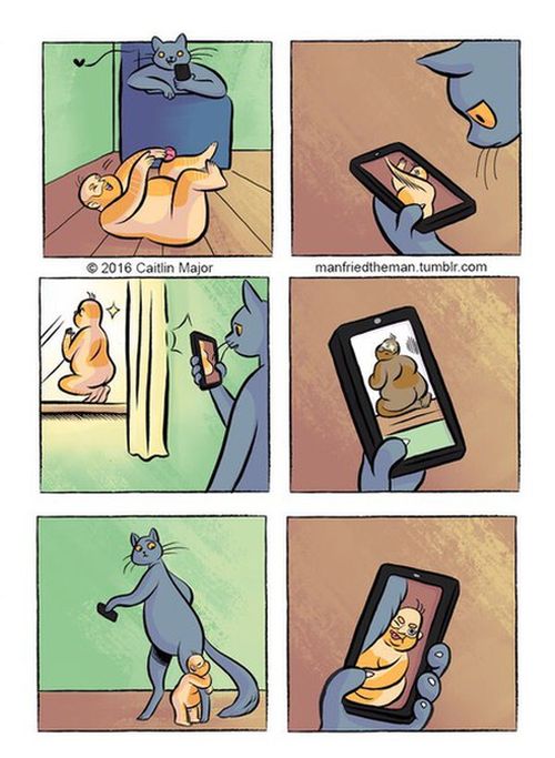 Смешные комиксы