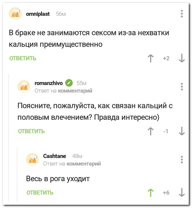 Забавные комментарии из социальных сетей