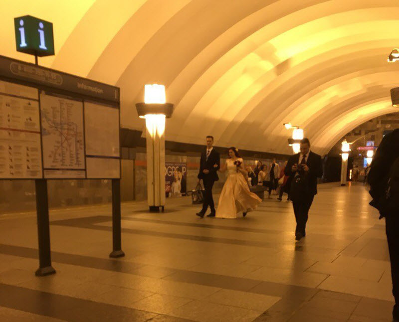 Модники из российского метрополитена