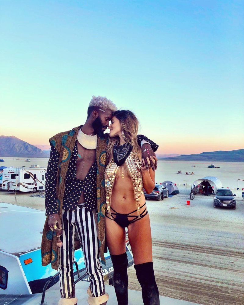 Яркие персонажи фестиваля Burning Man-2018