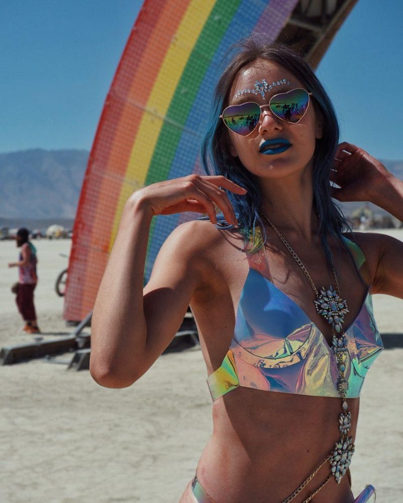 Яркие персонажи фестиваля Burning Man-2018