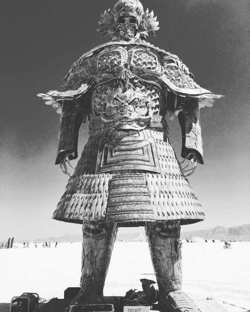 Яркие персонажи фестиваля Burning Man-2018