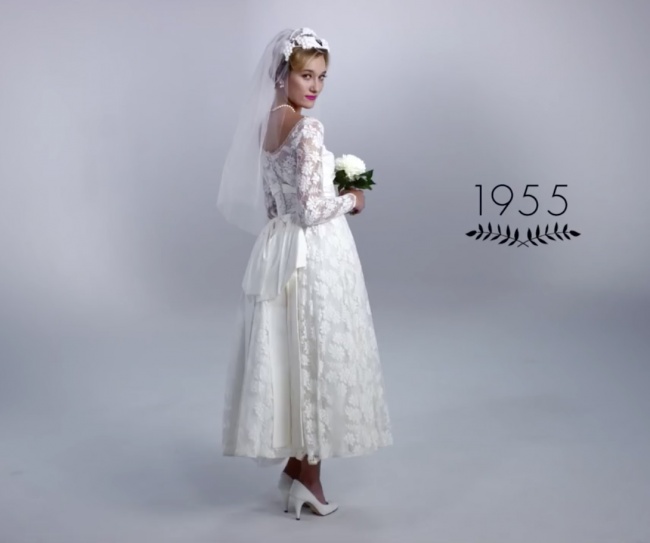 Как изменилась свадебная мода за последние 100 лет