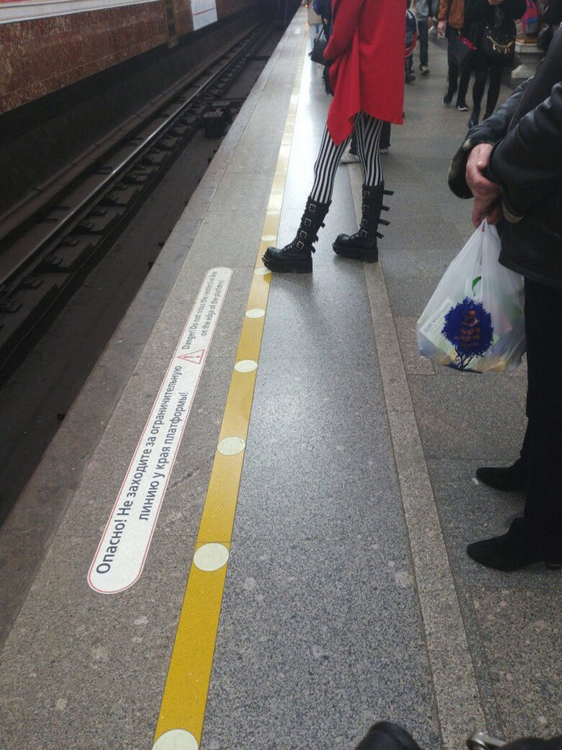 Модники из российского метрополитена