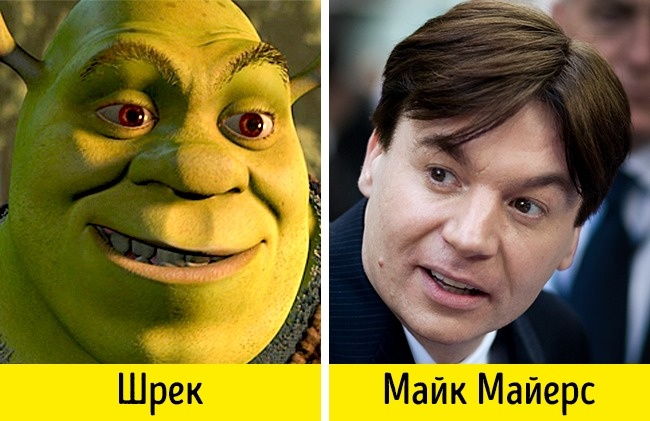 Эти 16 актеров удивительно похожи на персонажей, которых озвучивают