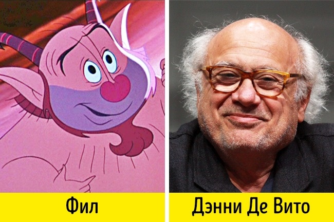 Эти 16 актеров удивительно похожи на персонажей, которых озвучивают