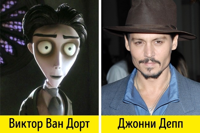 Эти 16 актеров удивительно похожи на персонажей, которых озвучивают