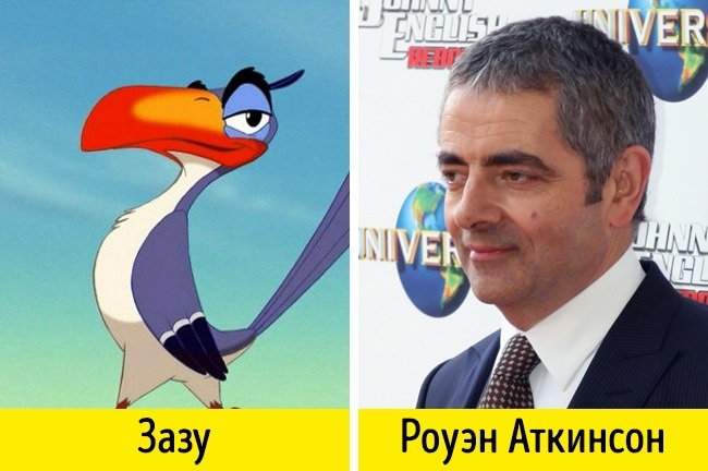 Эти 16 актеров удивительно похожи на персонажей, которых озвучивают