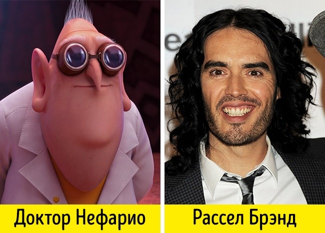 Эти 16 актеров удивительно похожи на персонажей, которых озвучивают